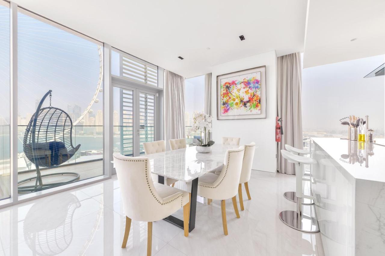 Spectacular 3 Bedroom Condo With Maids Room Facing The Dubai Eye Zewnętrze zdjęcie